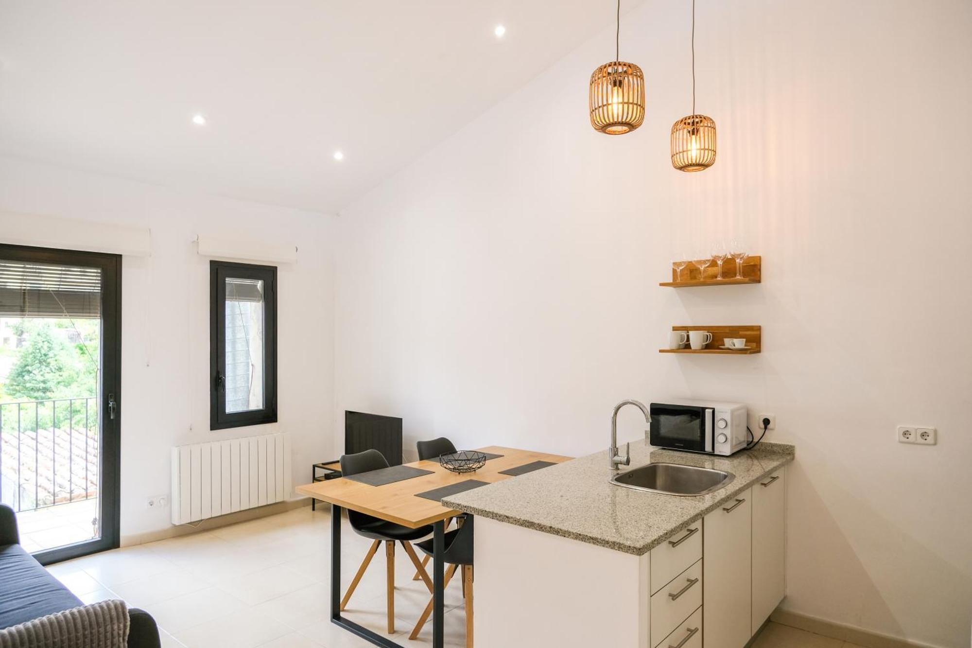Ca Leudald 3 Apartamento En Besalu Con Terraza Dış mekan fotoğraf