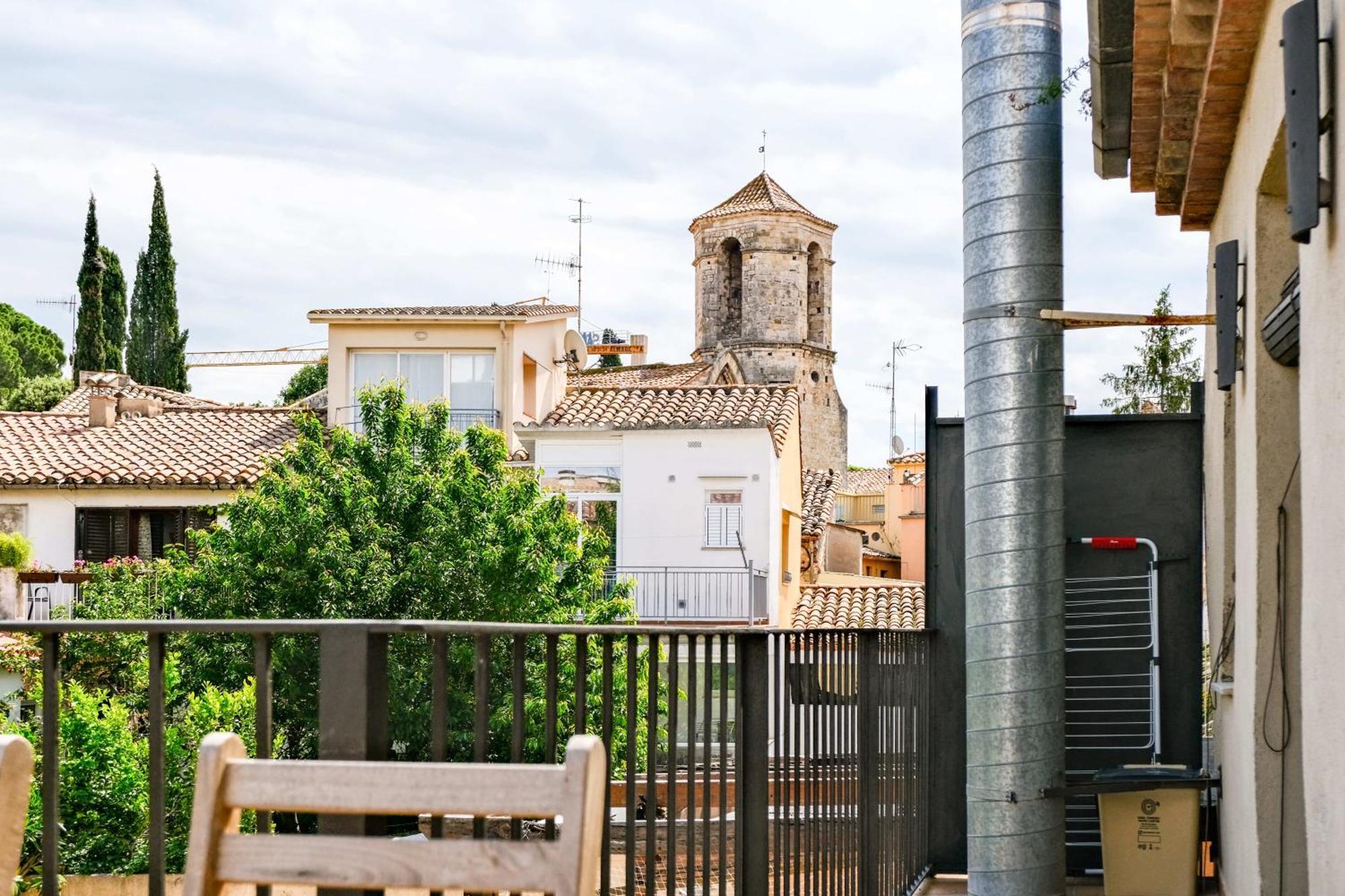Ca Leudald 3 Apartamento En Besalu Con Terraza Dış mekan fotoğraf